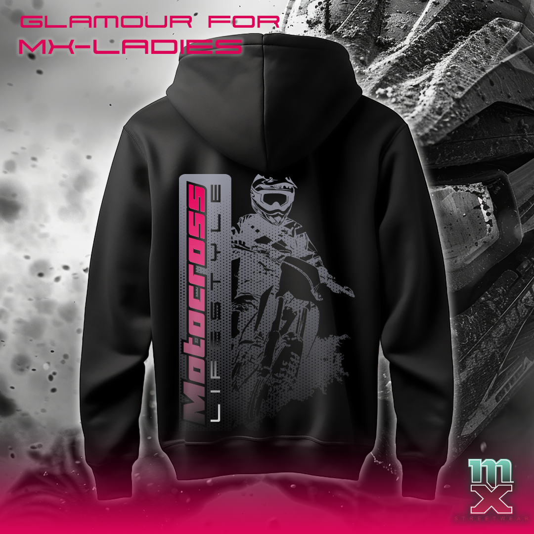 Motocross Lifestyle Hoodie – Ladies Edition